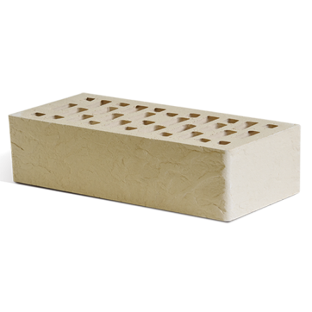 Маркинский кирпич лицевой 1НФ бежевый скала