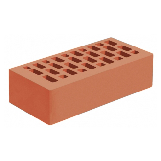 Голицынский кирпич лицевой 1НФ красный гладкий