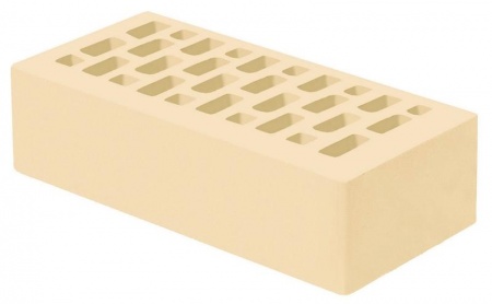 Голицынский кирпич лицевой 1НФ белые ночи гладкий