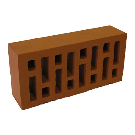 Починковский кирпич лицевой красный гладкий 1НФ